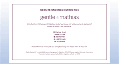 Desktop Screenshot of gentlemathias.com